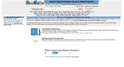 Desktop Screenshot of highperformance.shawguides.com